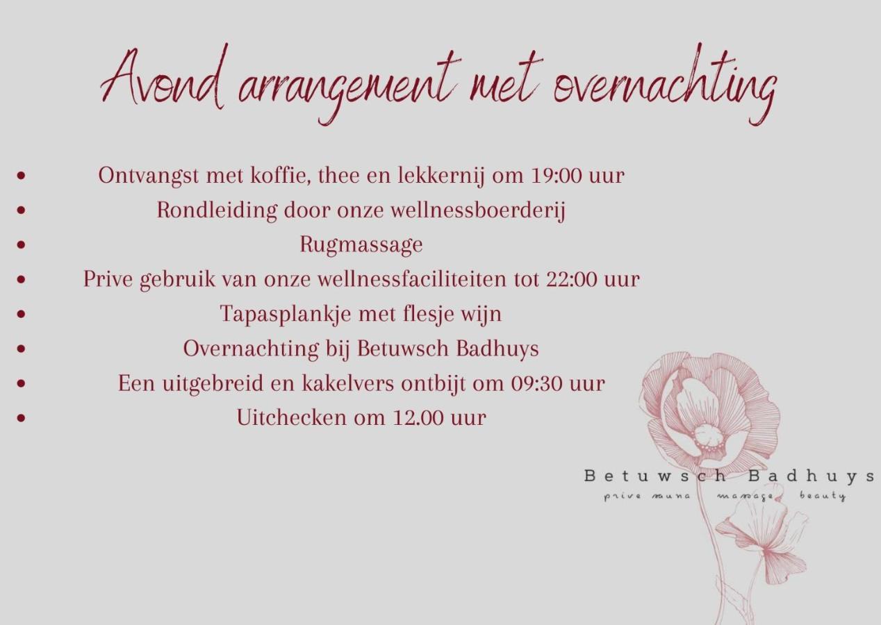 Betuwsch Badhuys Bed & Breakfast Lienden Exterior photo